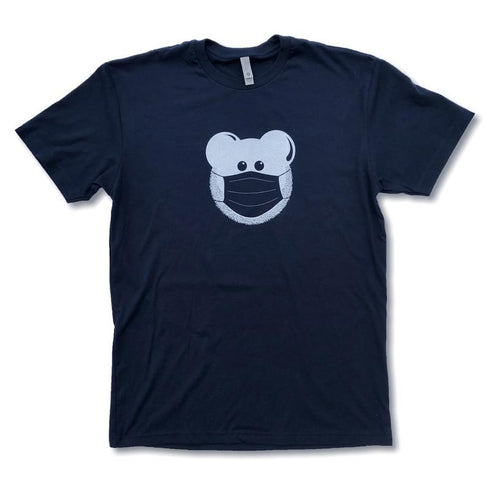 Beardy Bear in a Mask - T-Shirt